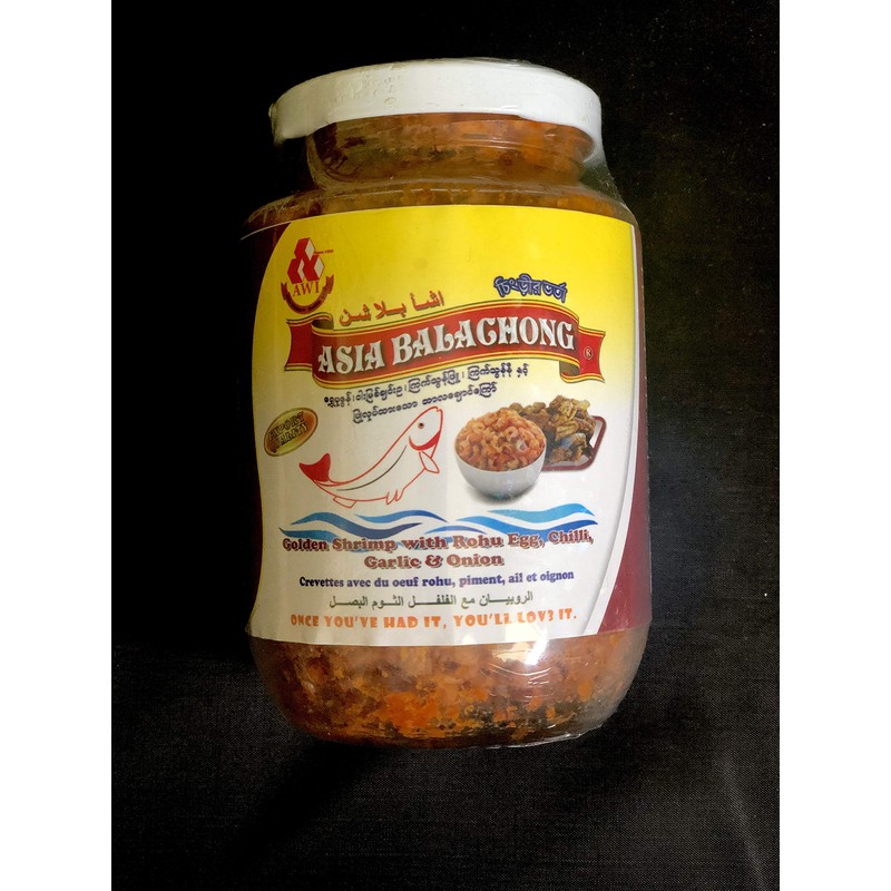 Golden Shrimp with Rohu Egg