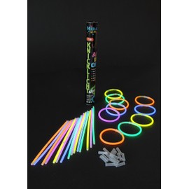 Classic Line 0612, Glow Light Bracelets, Roll with Connector, Multi-Coloured
