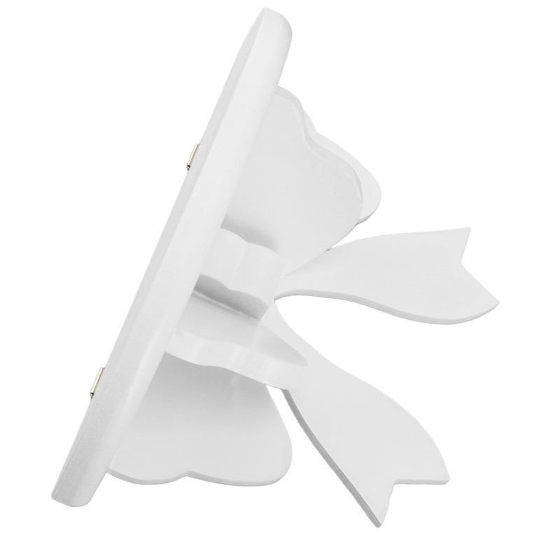 Wooden Bow Shelf Cute Bow Nordic Style Tie Shape Density