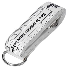 Shanrya Horse Height Measure Tape, Tape Measure Multifunctional Bust Measuring Horse Weight Tape for Weight Measurement Tape Tape Measure Body Body Tape