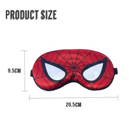 Schlafmaske, 2 Stücke Schlafmaske Seide Augenmaske Schlafmaske Sleeping Mask, Augenmaske Schlafmaske Cartoon Design Sleeping Mask Weich und hautfreundlich, für Männer und Frauen