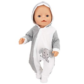 ZWOOS 4 Pack Baby Doll Clothes 35-43cm Gifts for Girls Kids