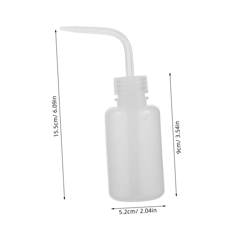 CIYODO 2pcs Plastic Squirt Bottle Eyelash Extensions Lab Tattoo Bottles