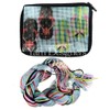 Stitch & Zip Coin Purse Kits, Cross Stitch Bright Hibiscus