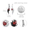 Angel Devil Earrings 925 Sterling Silver Goth Earring Gothic Jewelry