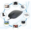 Usb Wired Mouse, Ultra-Slim USB Wire Mouse, 1600 DPI 2.4