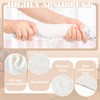 Pack of 20 Bra Sweat Pads, Layered Washable Rectangular Cotton