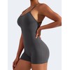 YEOREO Backless Tummy Control Jumpsuits for Women One Piece Workout