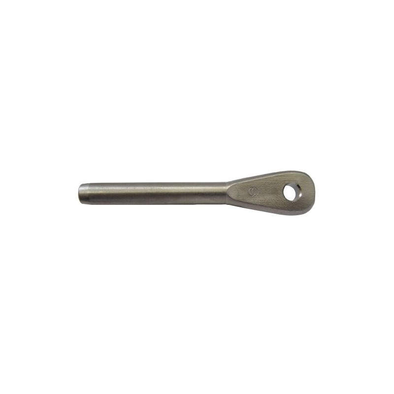 Loos Cableware MS20668-4 Stainless Steel Eye End for 1/8" Diameter