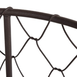 DII Vintage Metal Chicken Wire Paper Towel Holder Stand for Kitchen and Pantry, Rustic