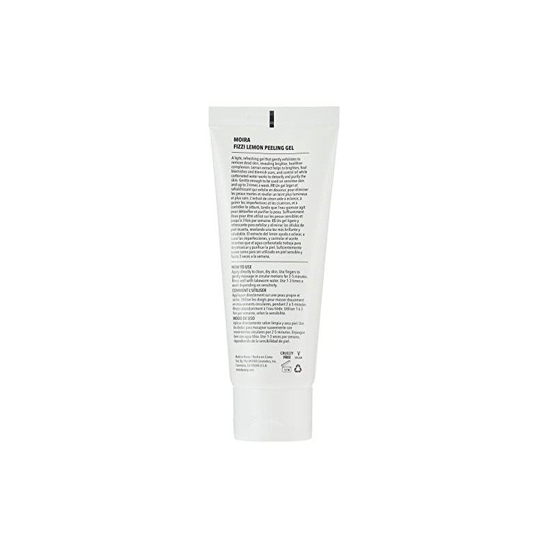 Moira Gel Exfoliante De Limón Fizzi (80 Ml)