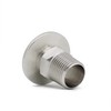 QMINOX SS304 KF25 NPT Male Adaptor thread 1/2" NW25 KF