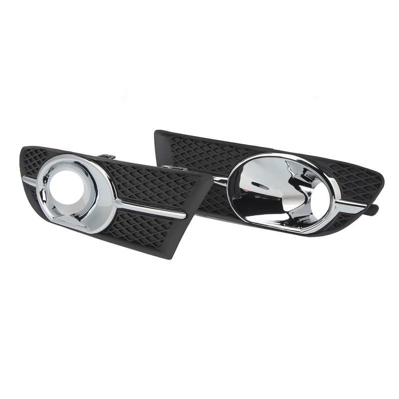 Pair of Fog Light Bezel Impact Resistant Strong Protection 25887505