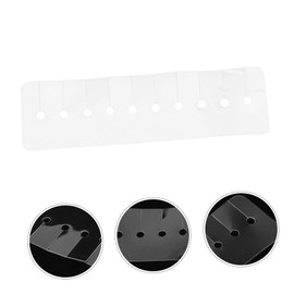 Beavorty 10pcs Heat Shield Guards for Hair Extensions Hair Bonding Glue Protector Shield Scalp Protection Tool