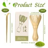 Bamboo Matcha Whisk, Traditional Matcha Brush and Scoop Set, Handcrafted