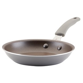 Rachael Ray Cook + Create Nonstick Frying Pan/Skillet, 8.5 Inch, Gray