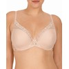 Natori Women's Feathers Contour Plunge Bra, Cameo Rose, 34DD