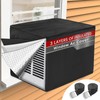 Window Air Conditioner Covers for Outside Unit for Winter Insulation,