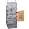 FENTEC 2 Pack Over the Door Shoe Organizer, Hanging Shoe