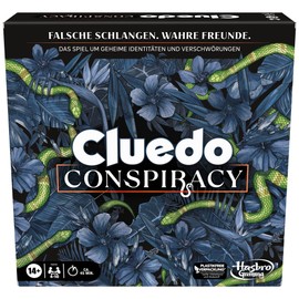 Hasbro Gaming Cluedo Conspiracy Board Game for Adults and Teenagers, German Version