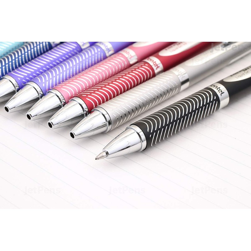 Pentel Energel Metallic Liquid Gel Pen 0.7mm Medium Nib Rose-Gold