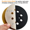 Aiyard 5-Inch 8-Hole Hook and Loop Sanding Discs 180-Grit Random