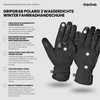 GripGrab Polaris 2 Waterproof Winter Cycling Gloves Primaloft Lined Rain