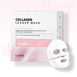 Santte Leader Collagen Mask Pack 10 Sheets Nutritional Elasticity / 상떼 리더 콜라겐 마스크팩 10매 영양탄력