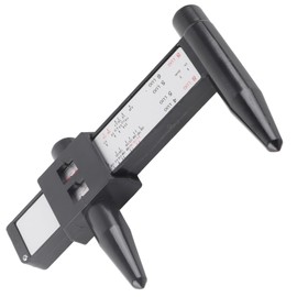 Wheel PCD Ruler: Sliding Gauge for Wheel Rims, Universal Lug Bolt Pattern Measuring Tool for 4 5 6 8 Holes, Accurate Rim Bolt Measurement Tool