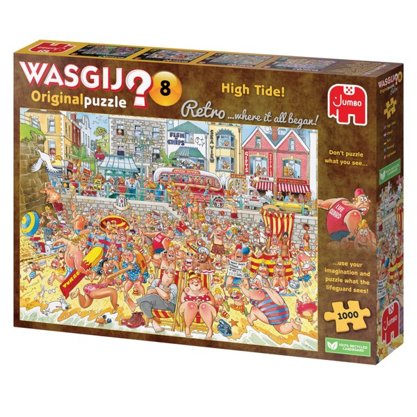 Wasgij Retro Original 8 High Tide | Jigsaw Puzzle For
