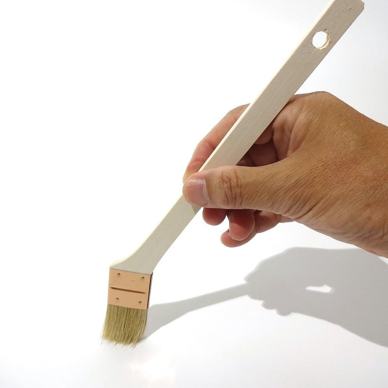 Hake City Brush, Joint Brush, Oil-based, Water-based, White Pig Bristle,