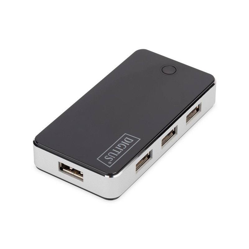 Digitus USB 2.0 HUB 7-PORT BLACK