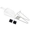 Darware Commercial Ice Scoop with Metal Holder, 7-Cup Capacity (58