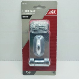 ACE Fixed Hasp HEAVY DUTY  7-1/4"  Zinc Plated  #5287313