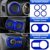 23PCS Full Set Interior Decoration Trim Kit for Jeep Wrangler