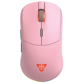 FANTECH Helios XD3 Symmetrical Wireless RGB Gaming Mouse, 16,000 DPI 6 Programmable Buttons Professional Grade Small Size Mouse (Pink)