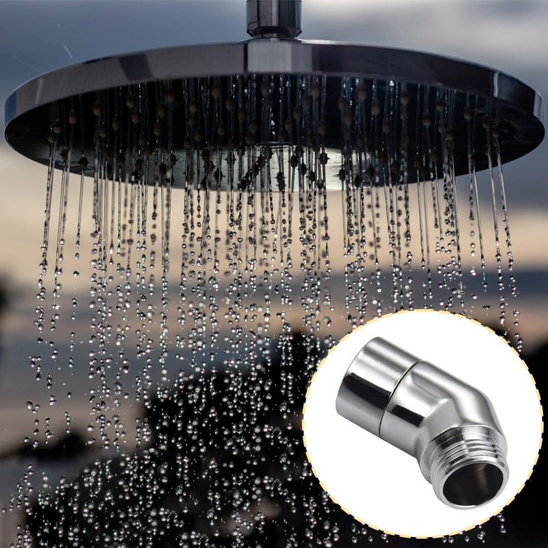 Handheld Shower Head Elbow Adapter G1/2" Conversion Joint Shower Connector