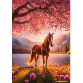 Mustang Horse - Best of Breed DCR Spring Horse House Flag