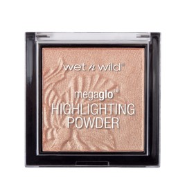 wet n wild MegaGlo Highlighting Powder, Highlighter Makeup, Shimmer Glow, Natural Pink Precious Petals