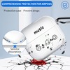 for AirPods 4th Generation Case Cover, Designer Cute Funny Design