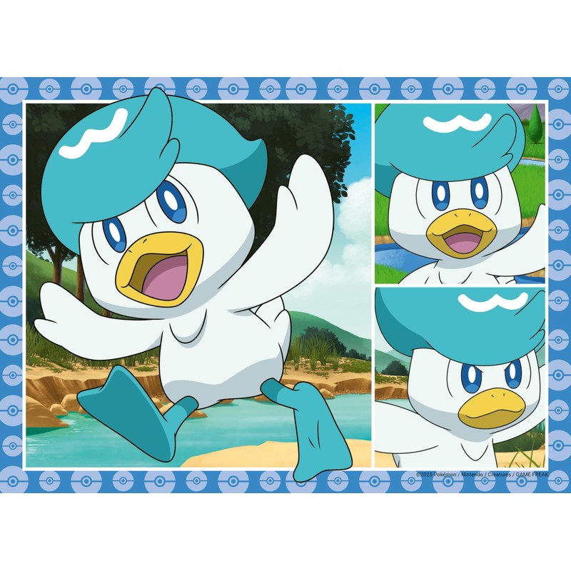 Children's Puzzle 4 x 35 Pieces – Pokémon – Speedy