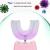 Household Ultrasonic Rechargeable Silicone U shaped Electric Toothbrush Teeth Whitening