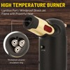 Refillable Butane Torch Lighter, Super Long Flame, Windproof, Adjustable for
