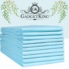 Gadgetking 100 Disposable Incontinence Bed Pads Protection Sheets Absorbency 160x80cm
