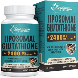 Glutatión Liposomal De 2400 Mg 60 Cápsulas Zeylamum