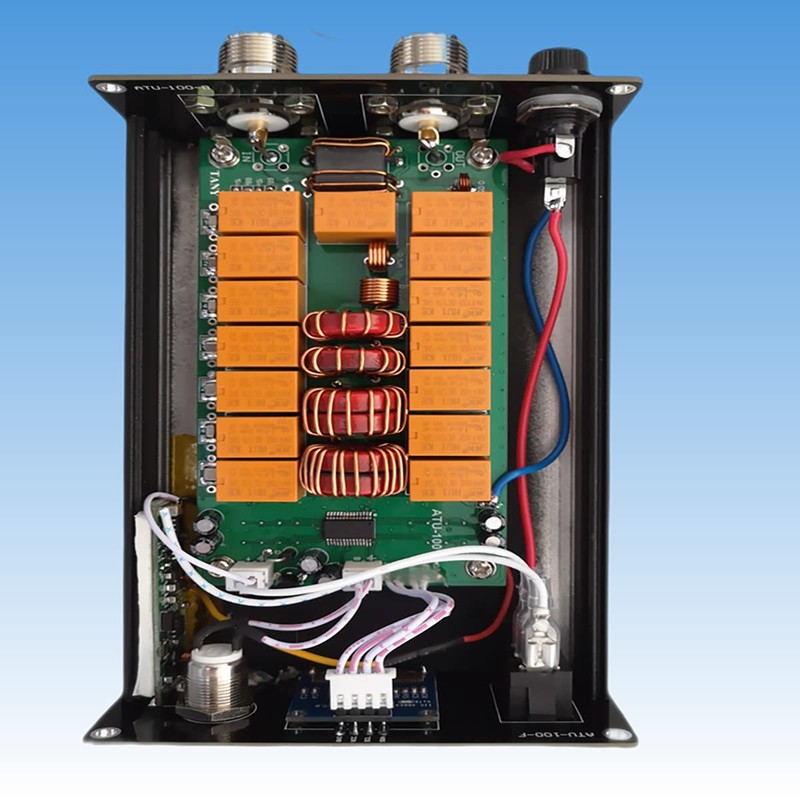 ATU-100 EXT Antenna Tuner for Ham Radio, GOOZEEZOO V3.2 1.8-55MHz
