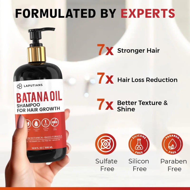 Tratatiempo / Champú Batana 18 Ingredientes Naturales 500 Ml