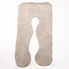 HUGMIN Body Pillow Cover, Solid Color, Cover Only, Dust Mite Resistant, Zipper Type (55.1 x 31.5 inches (140 x 80 cm), Gurege)
