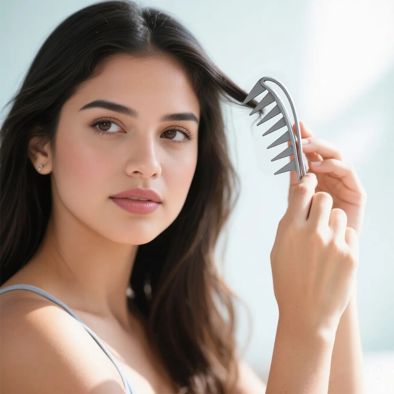 Kit De Herramientas De Maquillaje Con Brochas Y Esponjas Gris