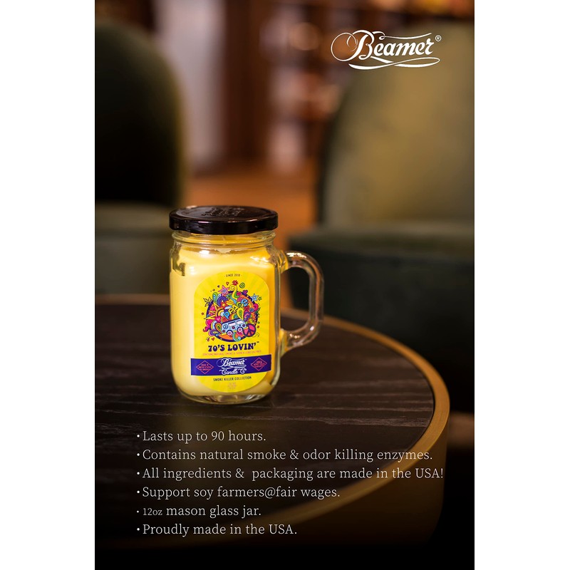 Beamer Candle Co. - 70’s Lovin - Blood Orange Scent